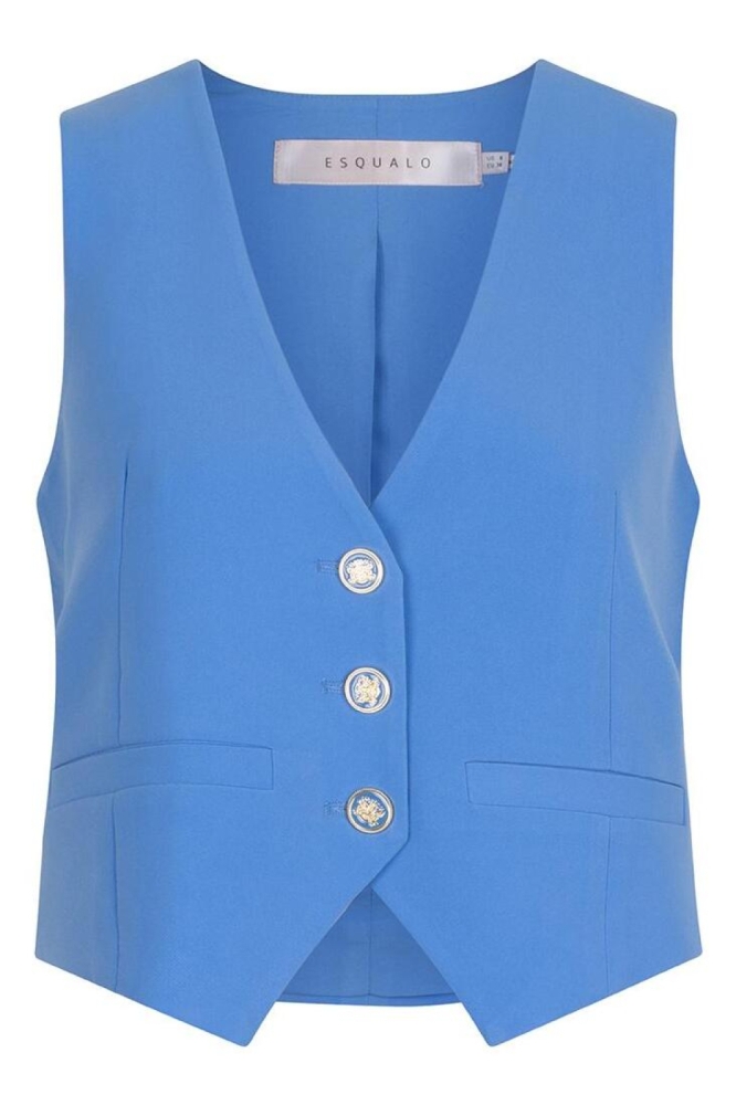 GILET SHORT CITY SP25 10002 600 Blue